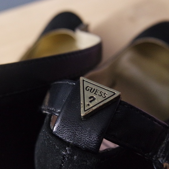 Black Platform Heels by G by Guess - Picture 4 of 4